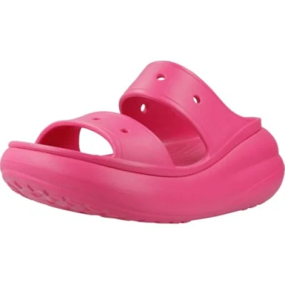 Abbildung von Crocs Crush Pantolette hoch, Damen, Größe: 37 38, Dragon fruit Kunststoff