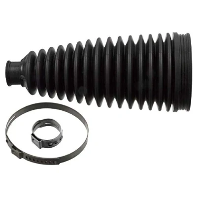 Abbildung von FEBI BILSTEIN 101674 Faltenbalgsatz, Lenkung Thermoplast Vorderachse links, rechts mit Schellen TOYOTA: Avensis III Station Wagon