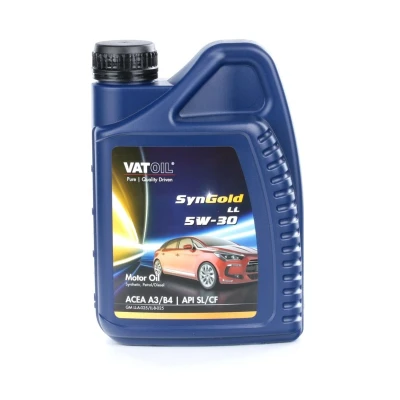 Abbildung von Vatoil Syngold LL 5W 30 1l Motoröl 50016 OPEL: Corsa D Schrägheck, Astra J Sports Tourer, C TOYOTA: Yaris II Schrägheck