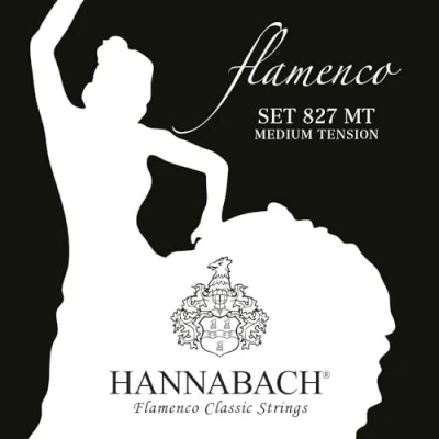 Abbildung von Hannabach Klassikgitarrensaiten Flamenco Serie 827 Medium Tension Satz Made in Germany 827MT