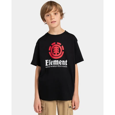 Abbildung von Element Vertical TEES Tshirt print für Kinder, Größe: 152, Flint black