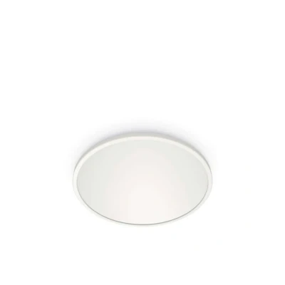 Abbildung von WiZ SuperSlim Deckenleuchte Tunable White, dimmbar, warm bis kaltweiß, 14W, smarte Steuerung per App/Stimme über WLAN, weiß