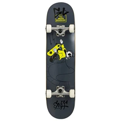 Abbildung von Enuff Skully 7.75 &quot;x31.5&quot; Skateboard Grau / Weiß