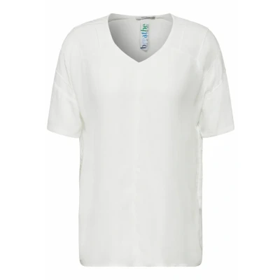 Abbildung von Cecil Viskose Bluse Bluse, Damen, Größe: Large, Weiß