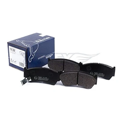 Abbildung von TOMEX brakes TX 10 89 Bremsbelagsatz Vorderachse mit akustischer Verschleißwarnung NISSAN: ALMERA 1 Hatchback,