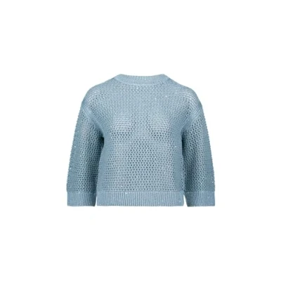 Abbildung von zero Strickpullover, Damen, Größe: 40, Bluesilver