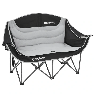 Abbildung von Campingsofa Duo Deluxe Doppel Lounge 2 Personen Klapp Camping Stuhl
