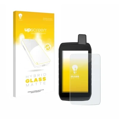 Abbildung von upscreen Entspiegelungs Schutzglas für Garmin Montana 710 Schutzfolie Matt, Glas Folie [mattierend, 9H Panzerschutz, Anti Fingerprint]