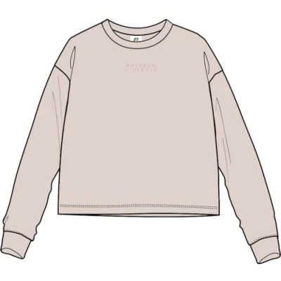 Abbildung von Russell Athletic A21202 PP 057 CREWSWEAT Sweatshirt Damen Pastel Parchment Größe XS