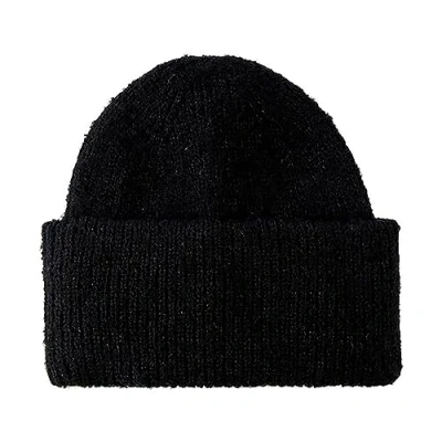 Abbildung von Pieces Pyron Lurex HOOD Mütze, Damen, Größe: One Size, Black