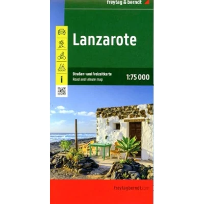 Abbildung von Lanzarote, Straßen und Freizeitkarte 1:75.000, freytag &amp; berndt (freytag Auto + Freizeitkarten)
