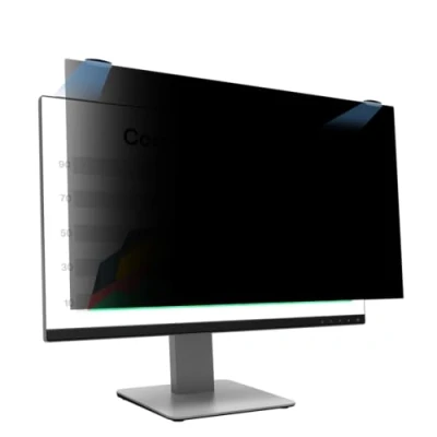Abbildung von 3M Blickschutzfilter für 24.5in Vollbild Monitor mit COMPLY™ Magnetbefestigungssystem, 16:9, PF245W9EM, 62,2 cm (24.5), Monitor, Rahmenloser Blickschutzfilter, Glänzend/Matt, Anti Glanz, Privatsphäre