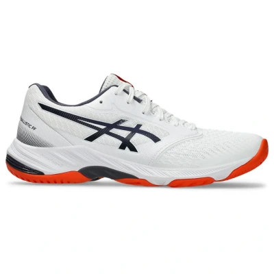 Abbildung von Asics Netburner Ballistic 3 Volleyballschuh, Herren, Größe: 40.5, White/indigo fog Textil/synthetik
