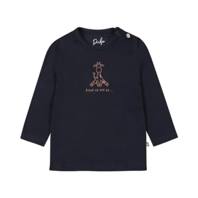 Abbildung von Dirkje Boys T Shirt Longsleeve Organic Cotton and Elastane Navy Size 74