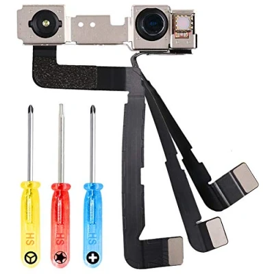 Abbildung von MMOBIEL Frontkamera kompatibel mit iPhone 11 Pro Max A2218 A2161 A2220 2019 12 MP Selfie Kamera Flexkabel Ersatz Inkl. Schraubendreher