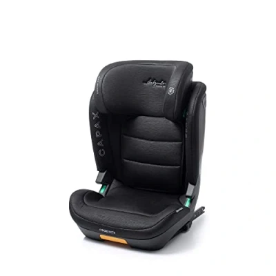 Abbildung von BABYAUTO Capax Autokindersitz ISOFIX Kinderautositz Gruppe 2/3 (15 36 kg/4 12 Jahre) iSize Sicherheit Autositz, Kopfstütze verstellbar, für Kinder Schwarz