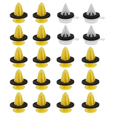 Abbildung von YINETTECH 2 Set Windschutzscheiben Verkleidungs Clip, Seitenverkleidungs Kunststoff, DHB500400, kompatibel mit Discovery 3