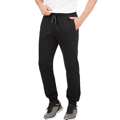 Abbildung von Trigema Herren 675096 Jogginghose Sporthose, Schwarz (Schwarz 008), L EU