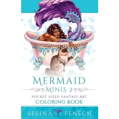 Abbildung von Mermaid Minis 2 Pocket Sized Fantasy Art Coloring Book