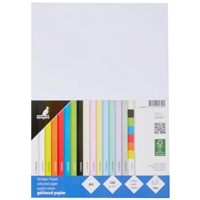 Abbildung von Papier Kangaro, Wit