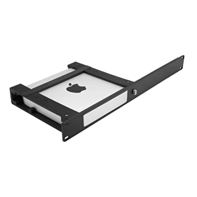 Abbildung von Rack Mount für Apple Mini 19&quot; 1U (Schwarz), TIRAPPLEMINI19I1UBLK