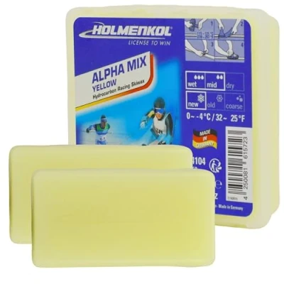 Abbildung von Holmenkol Alphamix Yellow 2x35g Ski und Snowboardwachs