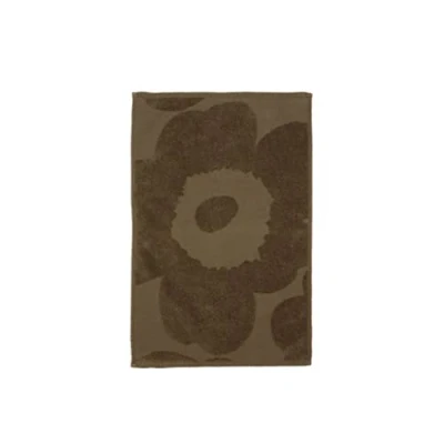 Abbildung von Marimekko Unikko Guest Towel 30X50 cm Dark Sand