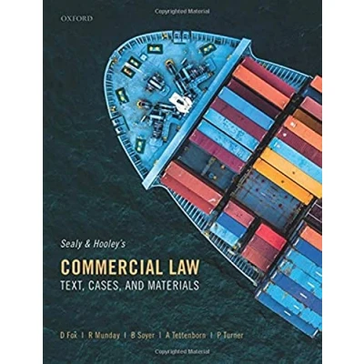 Abbildung von Sealy and Hooley&#039;s Commercial Law: Text, Cases, Materials