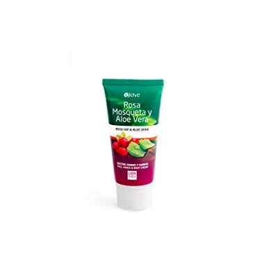 Abbildung von Ejove Hagebuttencreme und Aloe Vera Tube 50 ml Regenerierende feuchtigkeitsspendende Creme für Gesicht, Hände Körper Anti Aging Narben, Falten Dehnungsstreifen