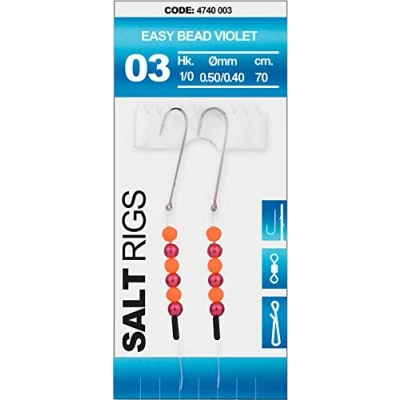 Abbildung von Spro Salt Rig #03 Easy Bead Violet Paternoster Vorfach Meeresangeln