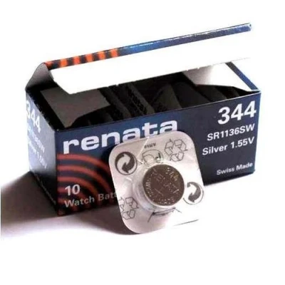 Abbildung von 10 x 344 RENATA Swiss Made Lithium Knopfzelle SR1136SW