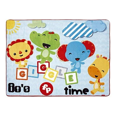 Abbildung von Fisher Price Matte im Vlies des Schlafzimmers 117x157, Nicht gewebt, Mehrfarbig, 117 x 157 1.2 cm