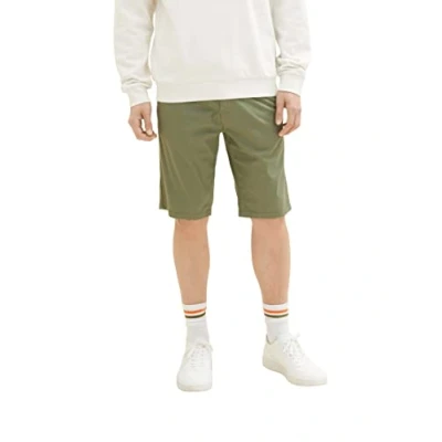 Abbildung von TOM Tailor Bermuda Shorts, Herren, Größe: 30, Oliv rombos minimal