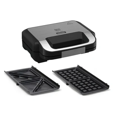 Abbildung von Tefal Sandwich Waffel Kombigerät, SW70J810 Jamie Oliver
