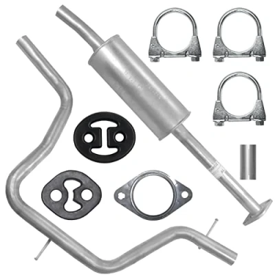 Abbildung von Mitteltopf Auspuff Mittelschalldämpfer für Ford Galaxy 2 II WA6 2.0i, Mondeo 4 IV MK4 1.6 Ti S Max I 1 MK1 2.0i
