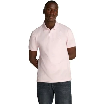 Abbildung von Tommy Hilfiger Regular Poloshirt, Herren, Größe: XL, Light pink