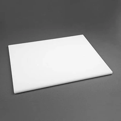 Abbildung von Hygiplas LDPE extra dikke snijplank wit 600x450x20mm