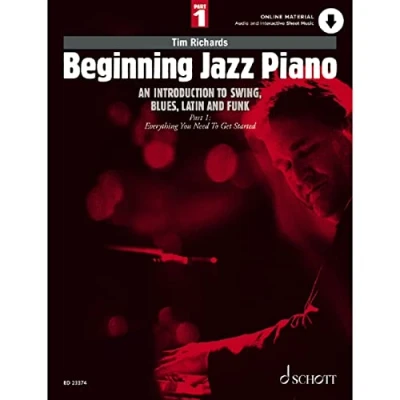 Abbildung von Beginning Jazz Piano: An Introduction to Swing, Blues, Latin and Funk. Band 1. Klavier. (Schott Pop Styles, 1, 1)