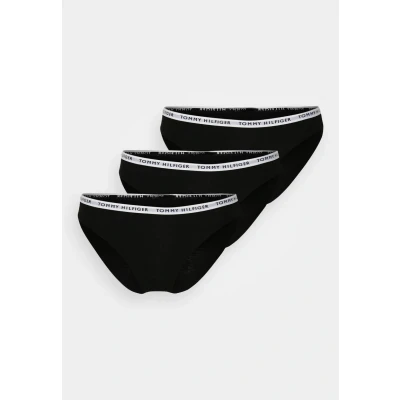 Abbildung von Tommy Hilfiger 3 PACK Slip, Damen, Größe: Large, Black