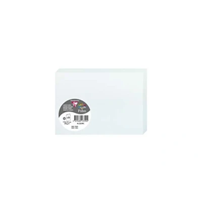 Abbildung von Clairefontaine 2339C Packung mit 25 Doppelkarten Pollen, 210g, in Format C6, 110 x 155mm, blau