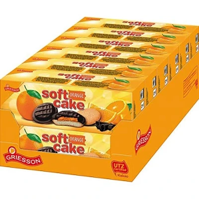 Abbildung von Griesson Soft Cake Orange, 12er Pack (12 x 150g)