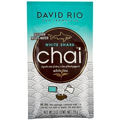 Abbildung von David Rio Chai White Shark, Display mit 12 Tassenportionen, 336g (12 x 28g)