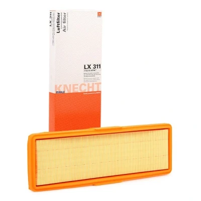Abbildung von MAHLE ORIGINAL LX 311 Luftfilter 37,5 161 520,0 Filtereinsatz PORSCHE: 928 Coupe