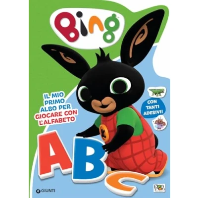 Abbildung von Il mio primo albo per giocare Con l&#039;alfabeto. Bing. adesivi. Ediz. a colori