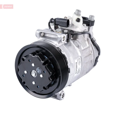 Abbildung von DENSO DCP28019 Kompressor 7SEU17C PAG 46 YF R 134a, 1234yf PORSCHE: Cayenne