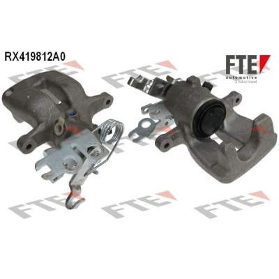 Abbildung von FTE 9290879 Bremssattel grau Aluminium Hinterachse rechts ohne Halter VOLKSWAGEN: Caddy 3 Kombi, Kastenwagen
