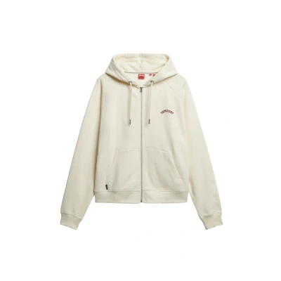 Abbildung von Superdry Sweatjacke, Damen, Größe: 38, Desert bone off white