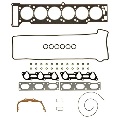 Abbildung von AJUSA 52137700 Dichtungssatz, Zylinderkopf mit Zylinderkopfdichtung, Ventilschaftabdichtung FIBERMAX OPEL: Omega A Limousine