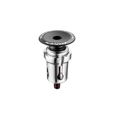 Abbildung von TOKEN A Head Plug Expander Ultralight 1 1/8&quot; schwarz. auch für Carbonschaft