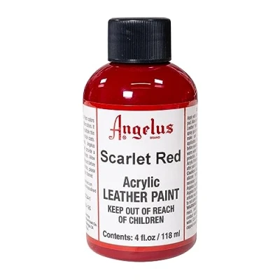 Abbildung von Angelus Lederfarbe Scharlachrot 118ml.
